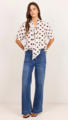 Stories Be Told Providence SS Polka Dot Top