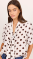 Stories Be Told Providence SS Polka Dot Top