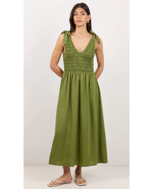 Ivy + Jack Select Shirred Dress