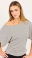 Among the Brave Emphasis Waist Detail Tee