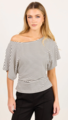 Among the Brave Emphasis Waist Detail Tee