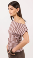 Among the Brave Distant Off Shoulder Tee