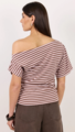 Among the Brave Distant Off Shoulder Tee