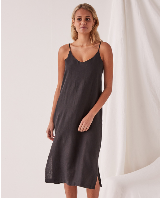 Assembly Label Linen Slip Dress