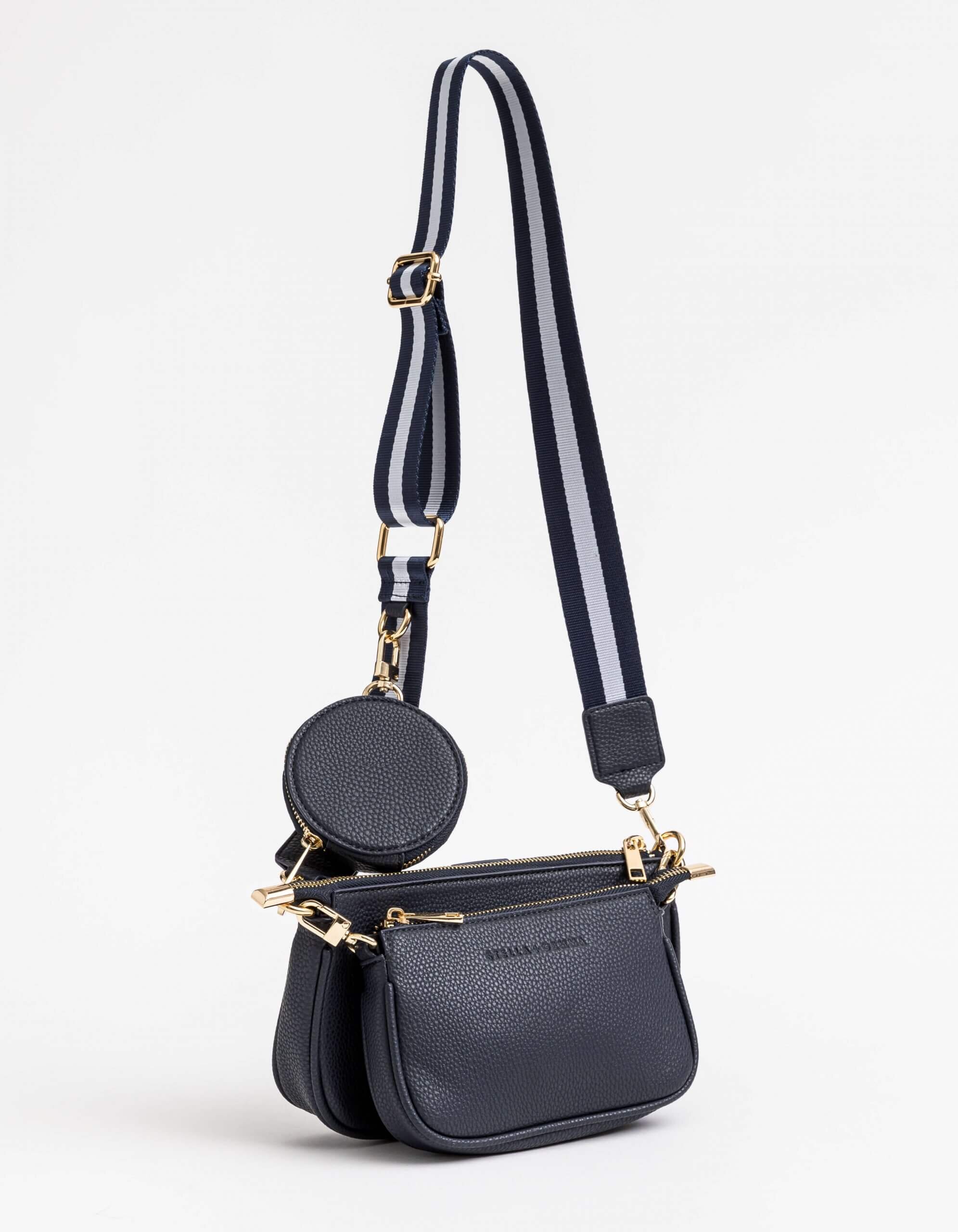 Blair Multi Pouch Bag Navy BrandStella & Gemma Accessories